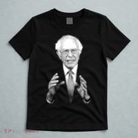 Bernie Sanders Hands Black and White Portrait T-Shirt thumb 5