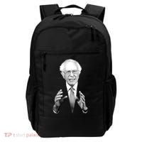 Bernie Sanders Hands Black and White Portrait Backpack thumb 0