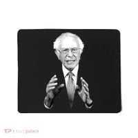 Bernie Sanders Hands Black and White Portrait Mousepad thumb 0