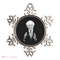 Bernie Sanders Hands Black and White Portrait Ornament thumb 0