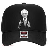Bernie Sanders Hands Black and White Portrait Hat thumb 0