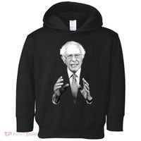 Bernie Sanders Hands Black and White Portrait Toddler Hoodie thumb 0