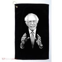 Bernie Sanders Hands Black and White Portrait Golf Towel thumb 0