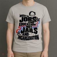 Bernie Sanders Invest In Jobs T-Shirt thumb 3