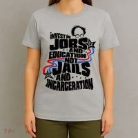 Bernie Sanders Invest In Jobs T-Shirt thumb 4