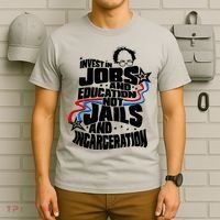 Bernie Sanders Invest In Jobs T-Shirt thumb 6