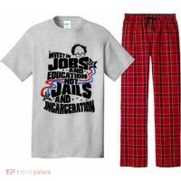 Bernie Sanders Invest In Jobs Pajama Set thumb 0