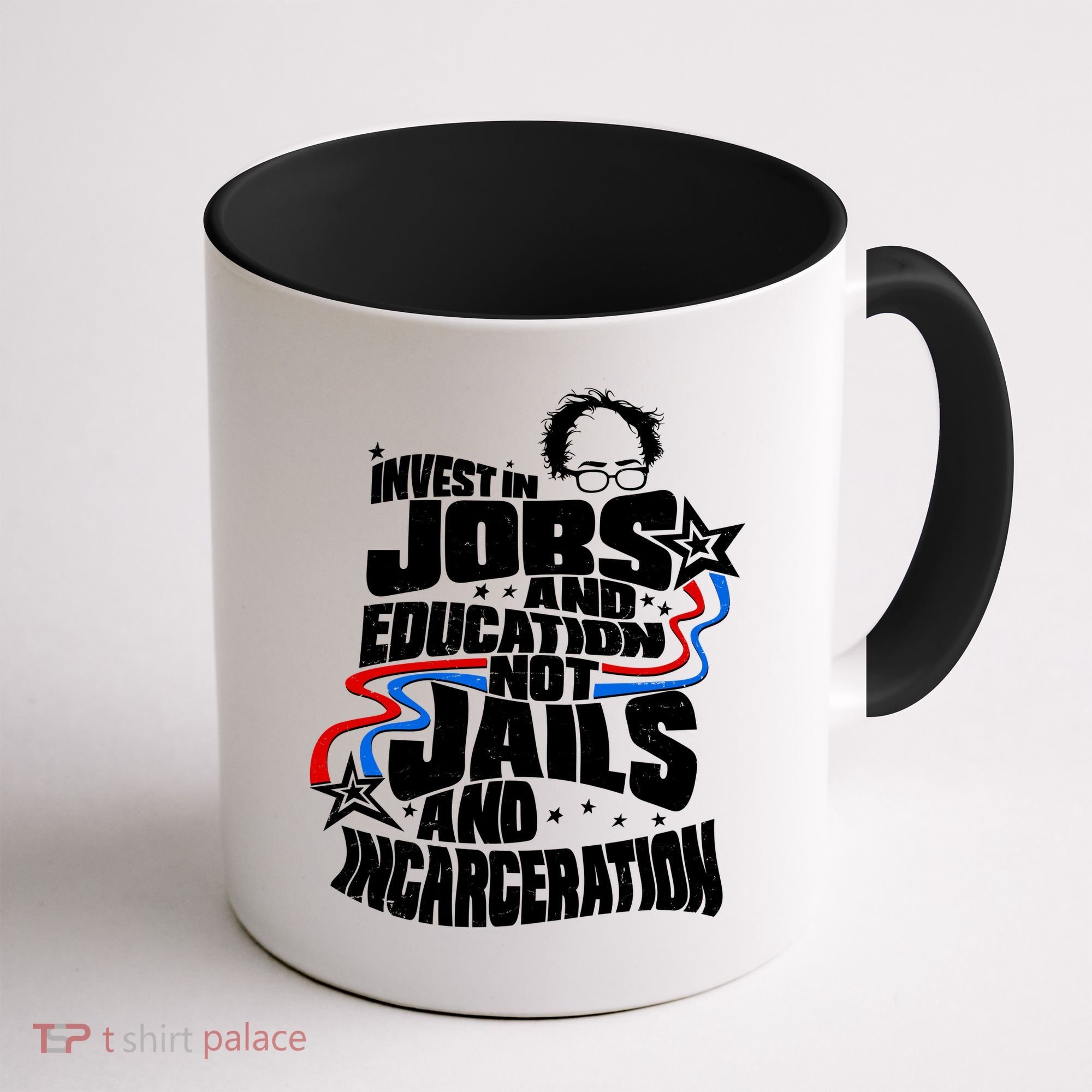 Bernie Sanders Invest In Jobs Coffee Mug