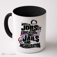 Bernie Sanders Invest In Jobs Coffee Mug thumb 0