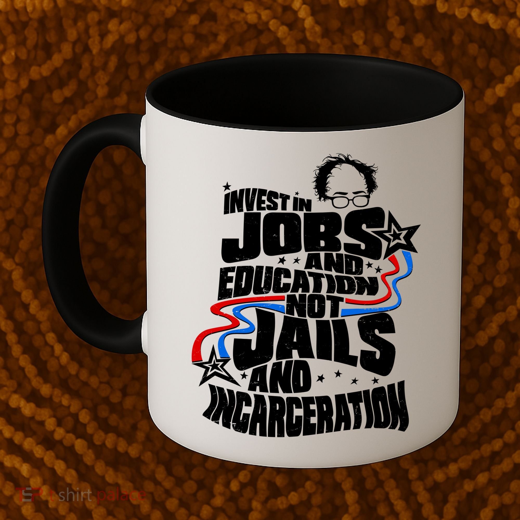 Bernie Sanders Invest In Jobs Coffee Mug