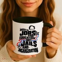 Bernie Sanders Invest In Jobs Coffee Mug thumb 3