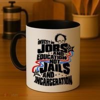 Bernie Sanders Invest In Jobs Coffee Mug thumb 4