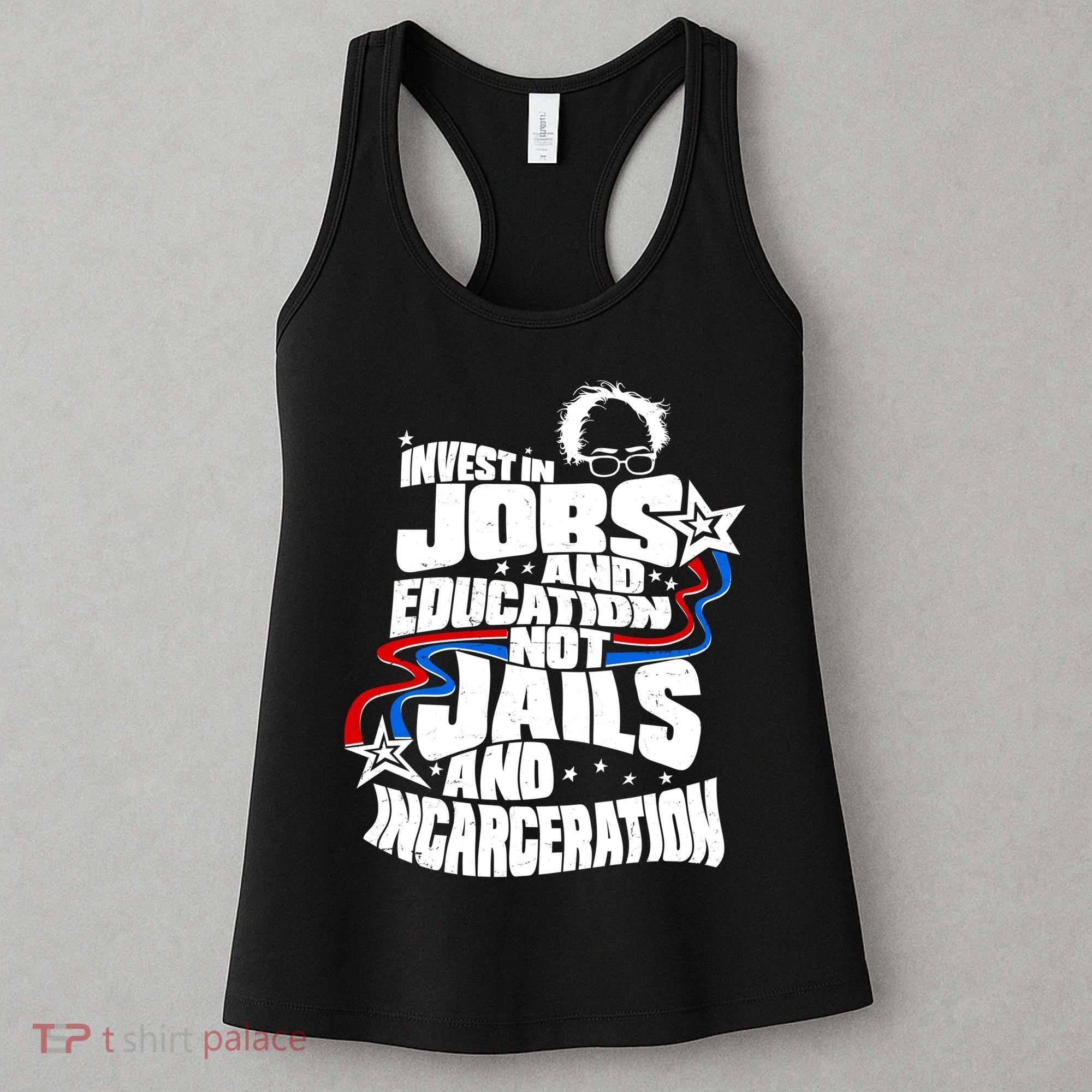 Bernie Sanders Invest In Jobs Women's Tank Top