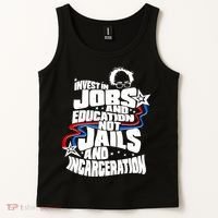 Bernie Sanders Invest In Jobs Tank Top thumb 2