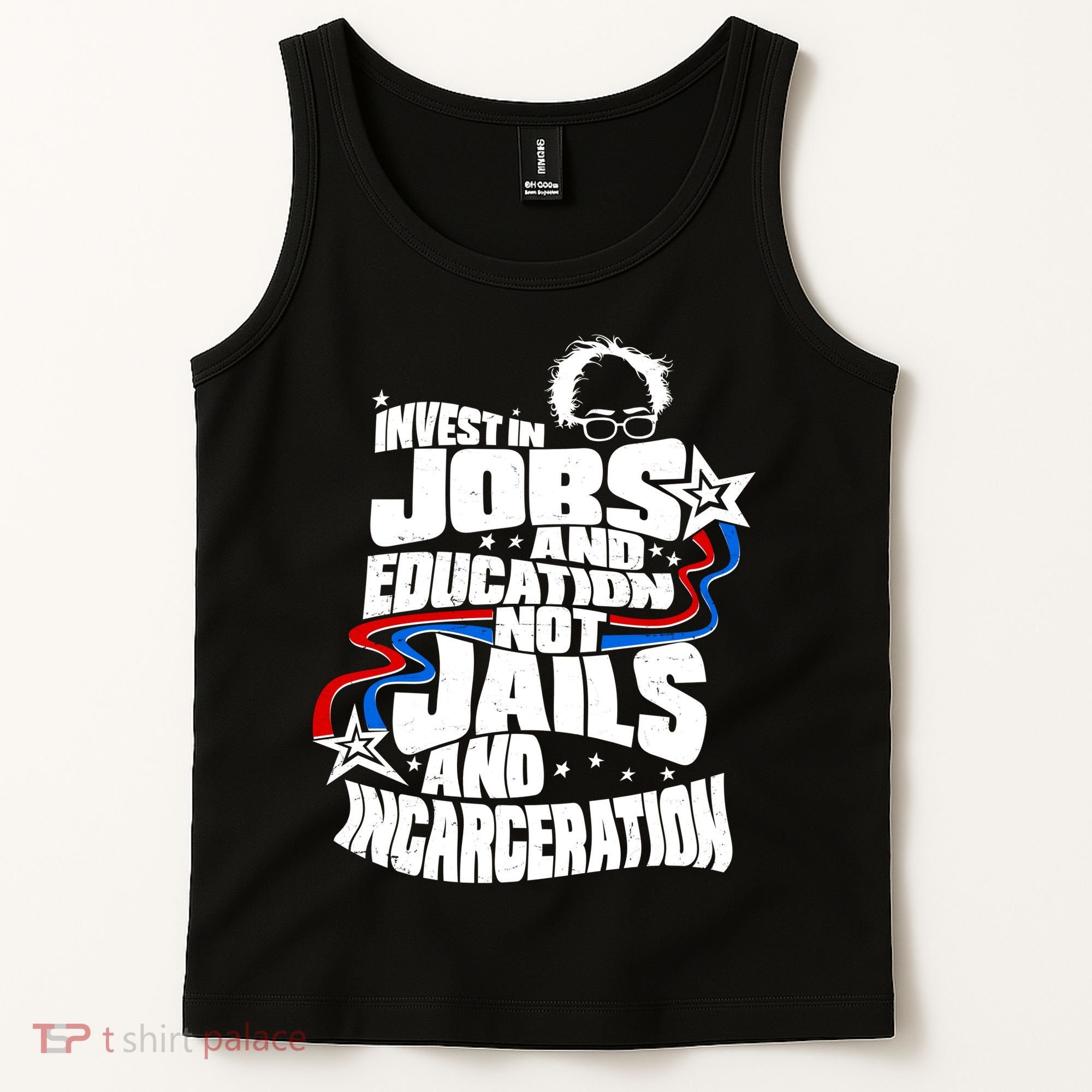 Bernie Sanders Invest In Jobs Tank Top