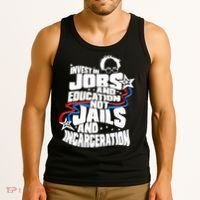 Bernie Sanders Invest In Jobs Tank Top thumb 3