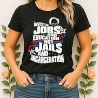 Bernie Sanders Invest In Jobs Women's T-Shirt thumb 2