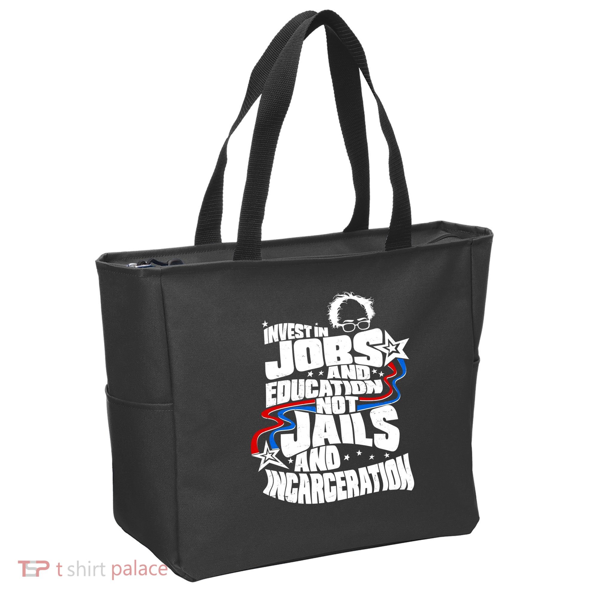 Bernie Sanders Invest In Jobs Tote Bag