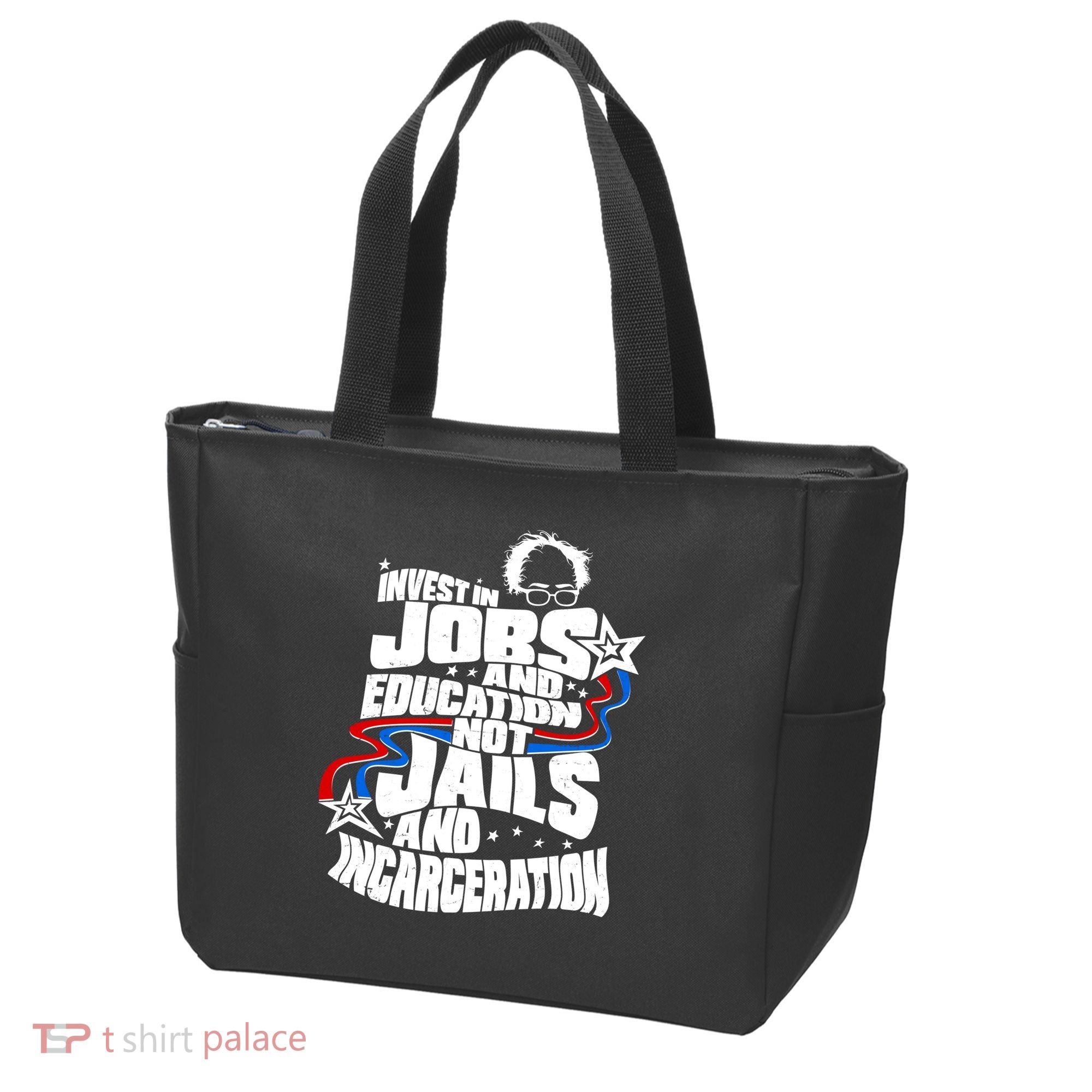 Bernie Sanders Invest In Jobs Tote Bag