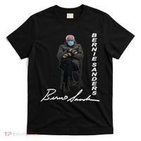 Bernie Sanders Mitten Meme Signature T-Shirt thumb 0