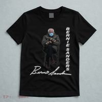 Bernie Sanders Mitten Meme Signature T-Shirt thumb 5
