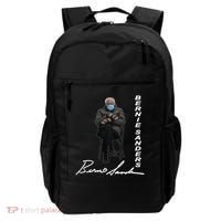 Bernie Sanders Mitten Meme Signature Backpack thumb 0