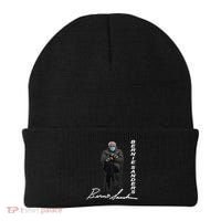 Bernie Sanders Mitten Meme Signature Beanie thumb 0