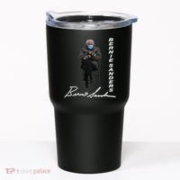 Bernie Sanders Mitten Meme Signature Tumbler thumb 0