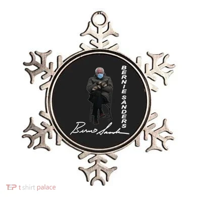 Bernie Sanders Mitten Meme Signature Ornament