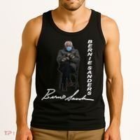 Bernie Sanders Mitten Meme Signature Tank Top thumb 3