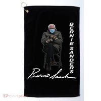 Bernie Sanders Mitten Meme Signature Golf Towel thumb 0