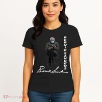 Bernie Sanders Mitten Meme Signature Women's T-Shirt thumb 4