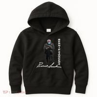 Bernie Sanders Mitten Meme Signature Kids Hoodie thumb 0