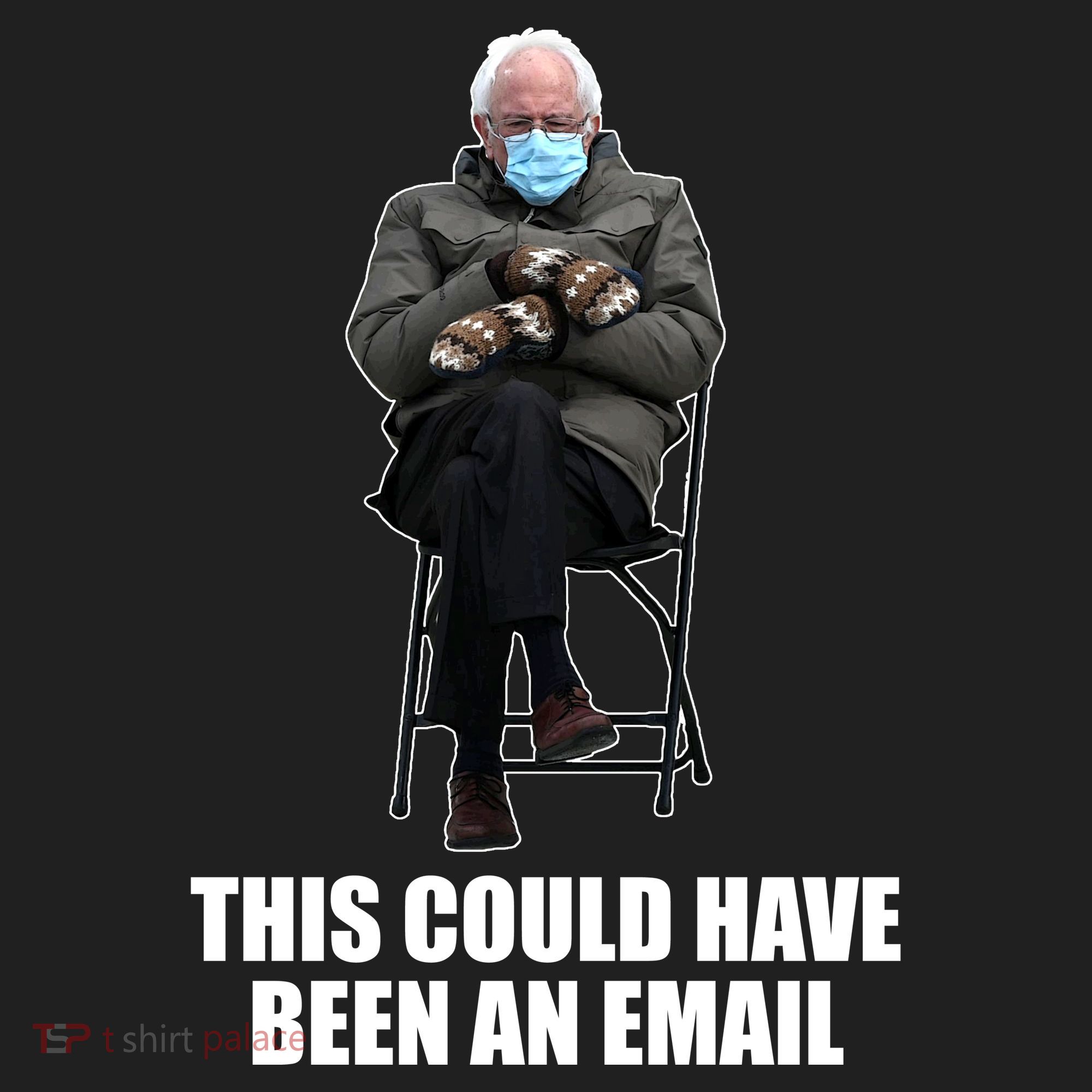Bernie Sanders Mitten Meme This Could Have Been An Email Women's Sweatshirt