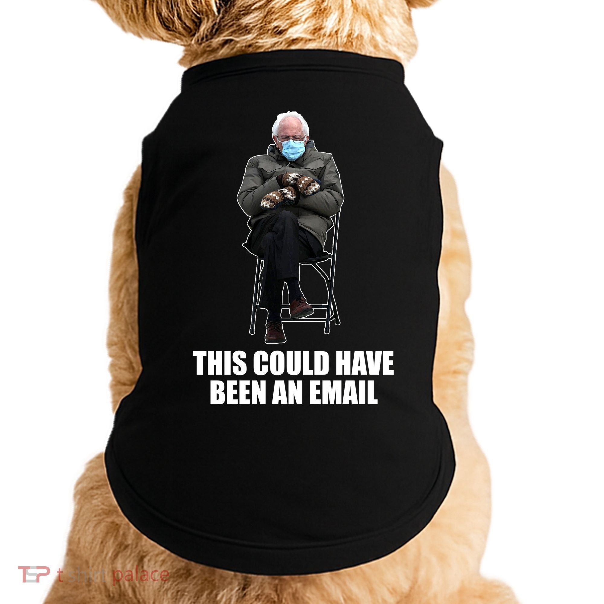 Bernie Sanders Mitten Meme This Could Have Been An Email Doggie Tank