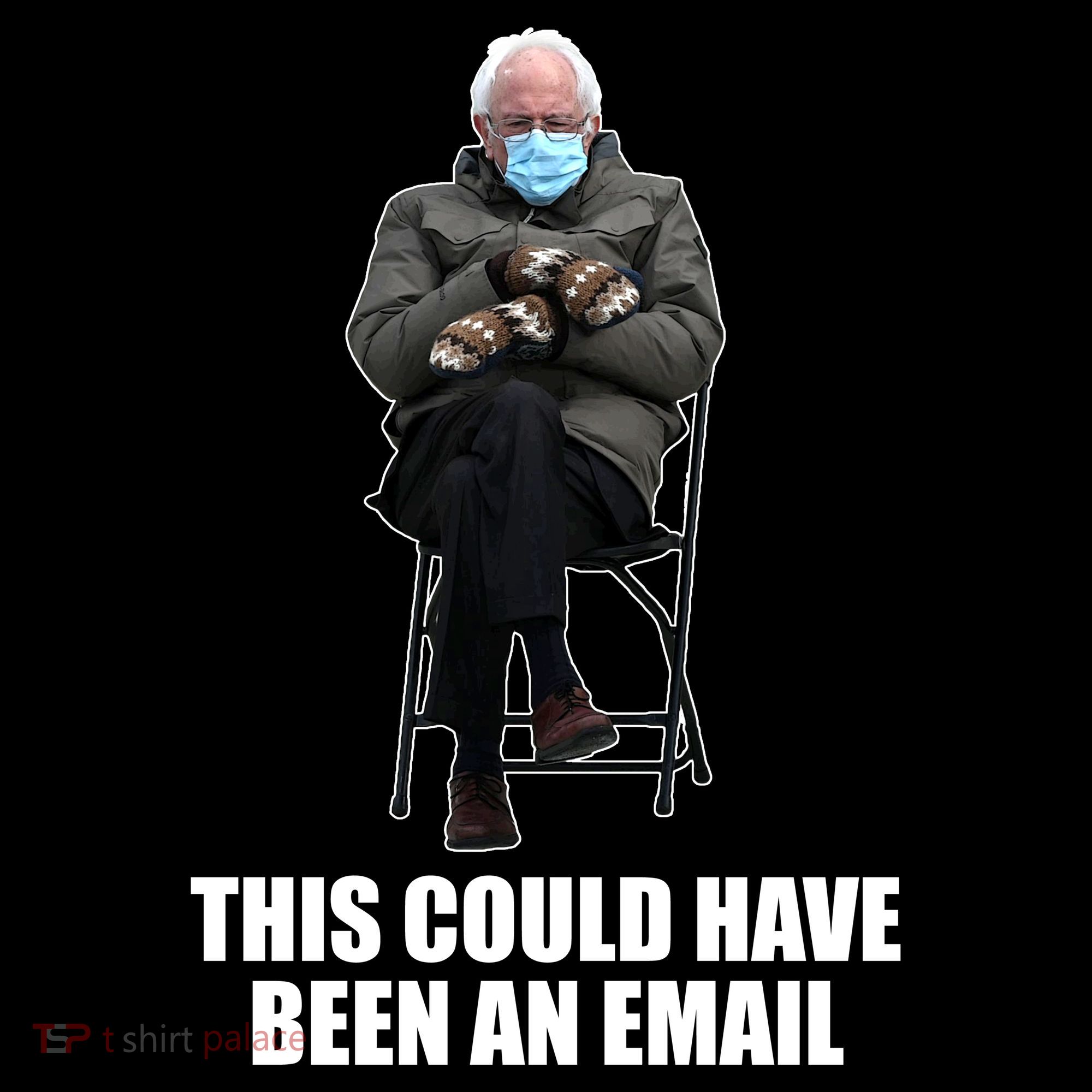 Bernie Sanders Mitten Meme This Could Have Been An Email Apron