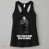 Bernie Sanders Mitten Meme This Could Have Been An Email Women's Tank Top thumb 3