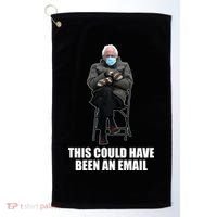 Bernie Sanders Mitten Meme This Could Have Been An Email Golf Towel thumb 0