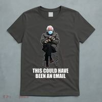 Bernie Sanders Mitten Meme This Could Have Been An Email T-Shirt thumb 5