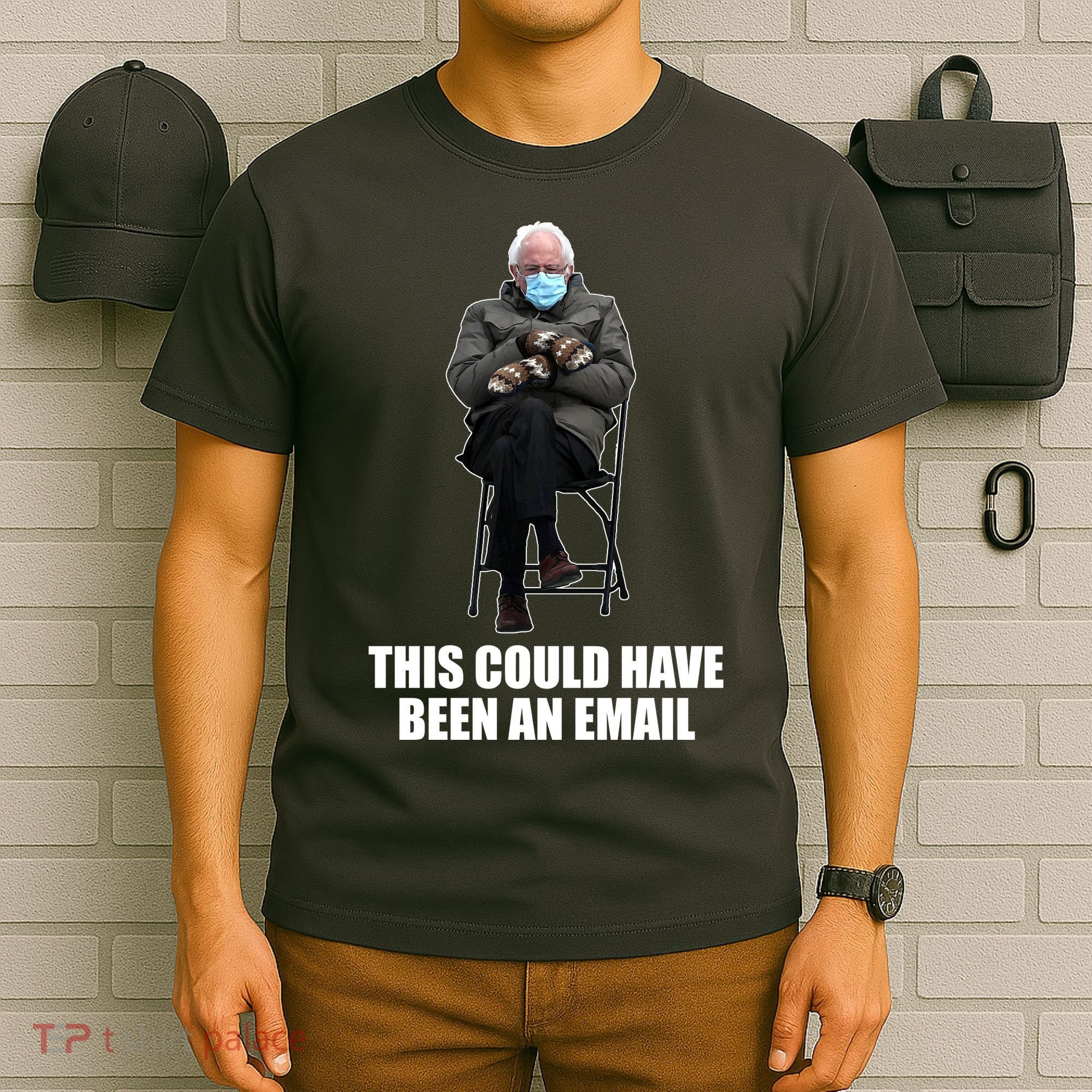 Bernie Sanders Mitten Meme This Could Have Been An Email T-Shirt