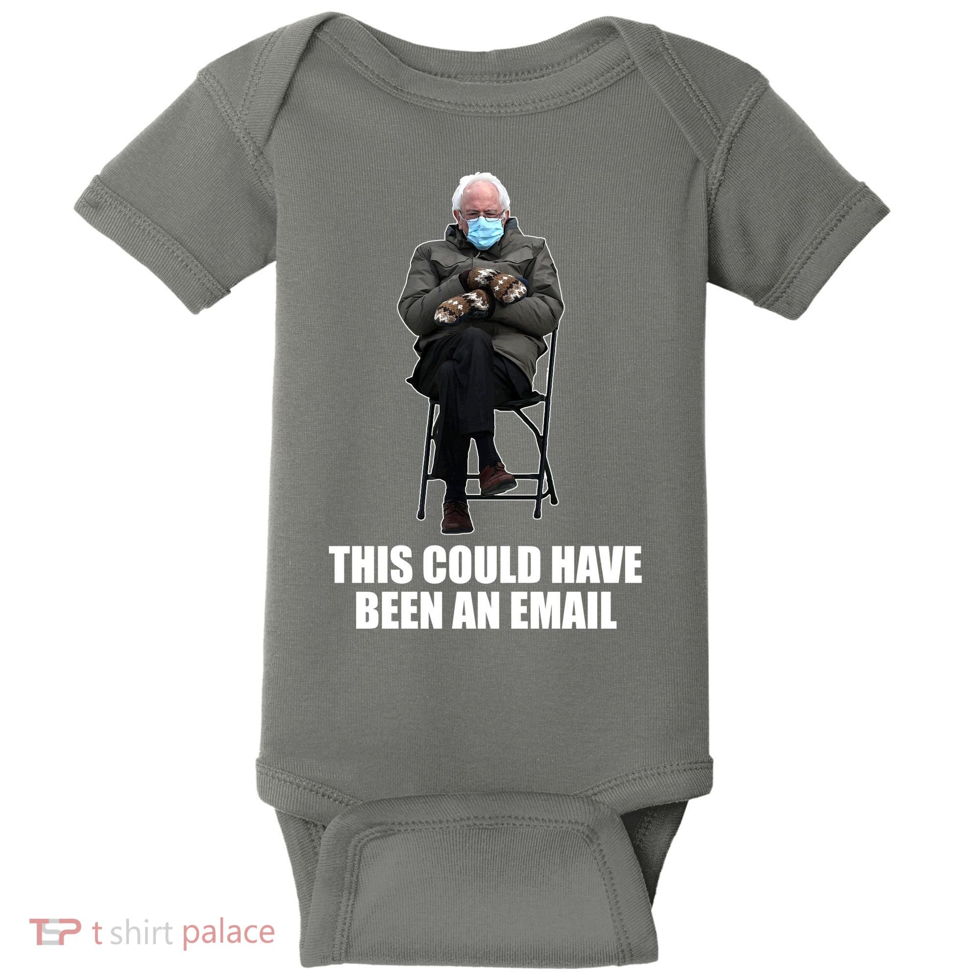 Bernie Sanders Mitten Meme This Could Have Been An Email Baby Bodysuit