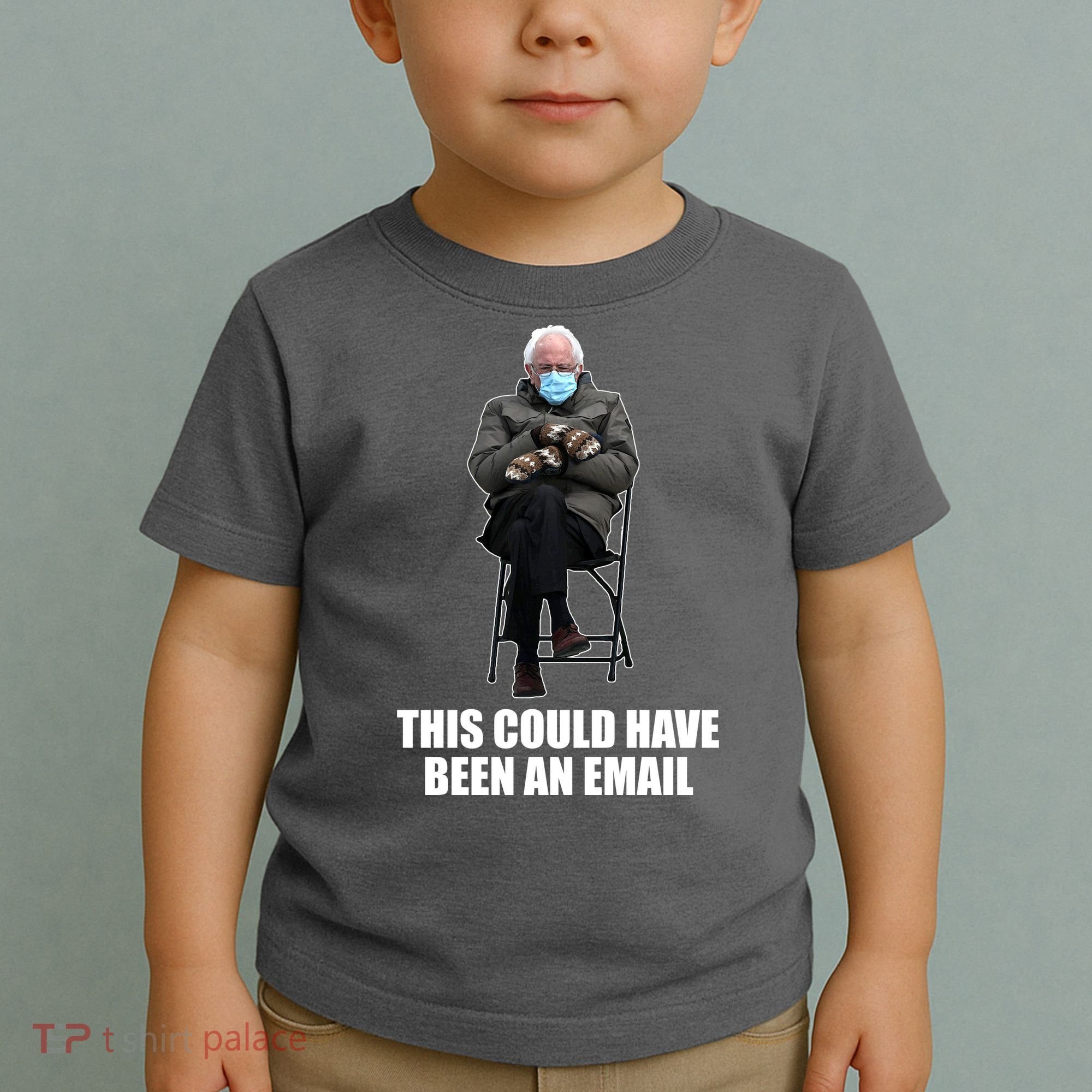 Bernie Sanders Mitten Meme This Could Have Been An Email Toddler T-Shirt