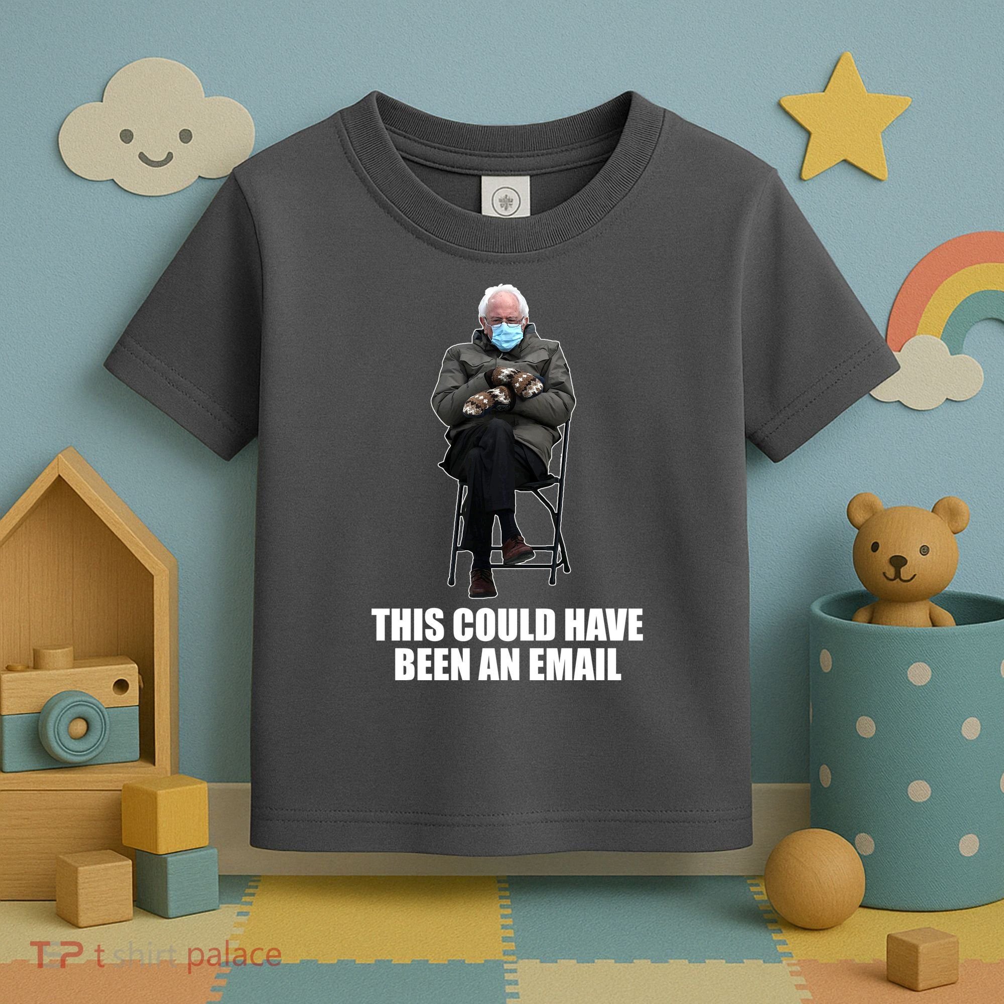Bernie Sanders Mitten Meme This Could Have Been An Email Toddler T-Shirt