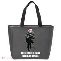 Bernie Sanders Mitten Meme This Could Have Been An Email Tote Bag thumb 0