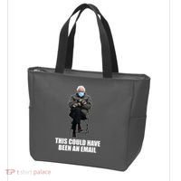 Bernie Sanders Mitten Meme This Could Have Been An Email Tote Bag thumb 3