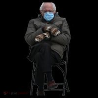 Bernie Sanders Mittens Sitting Inauguration Coffee Mug thumb 5