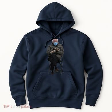 Bernie Sanders Mittens Sitting Inauguration Hoodie