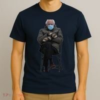 Bernie Sanders Mittens Sitting Inauguration T-Shirt thumb 3