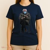 Bernie Sanders Mittens Sitting Inauguration T-Shirt thumb 4