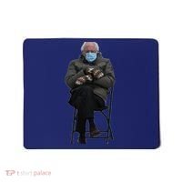 Bernie Sanders Mittens Sitting Inauguration Mousepad thumb 0